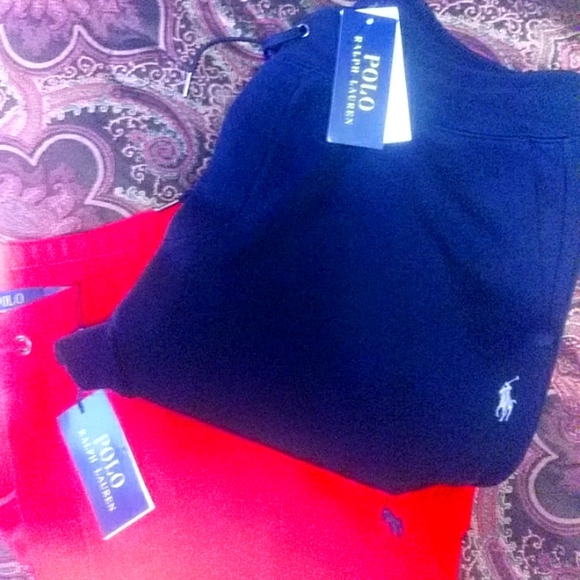 2 pairs of polo sweat pants with the emblem pony on the lower left side pocket - Picture 2 of 3